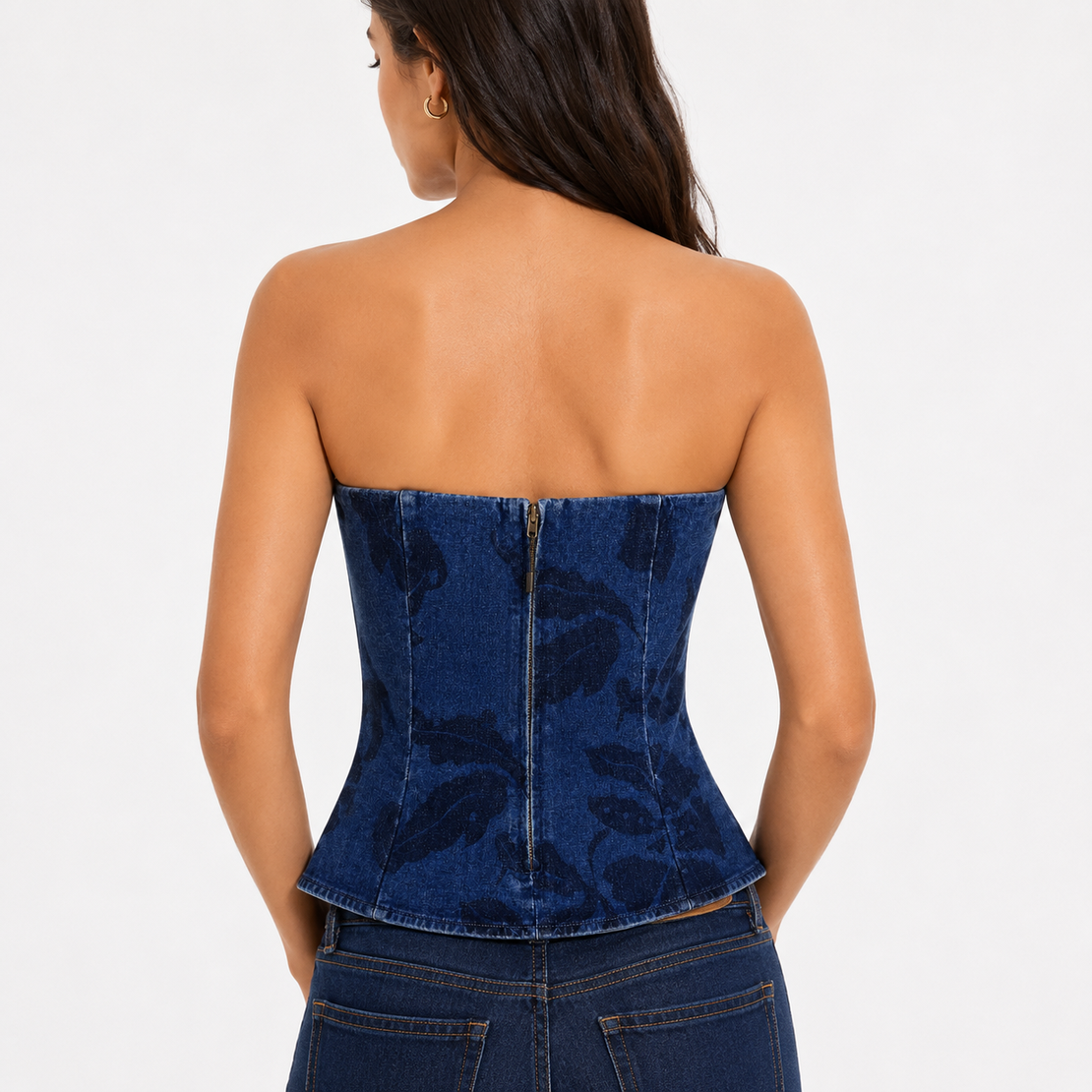 Vero Moda Деним бюстие • M