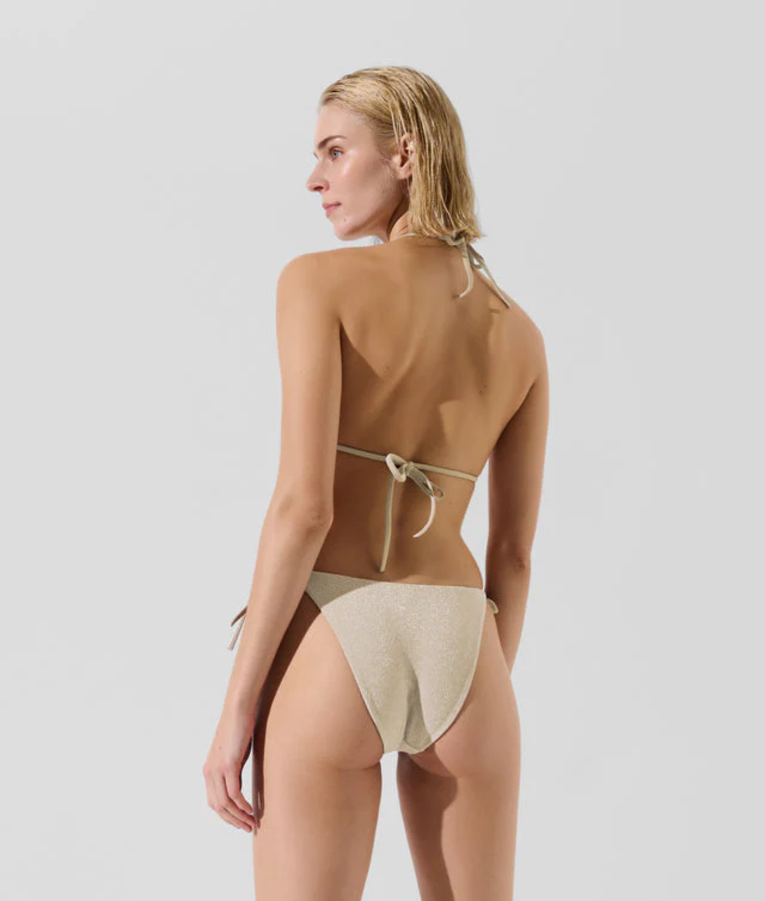 Karl Lagerfeld Karl Pearl Cheeky Tanga • M