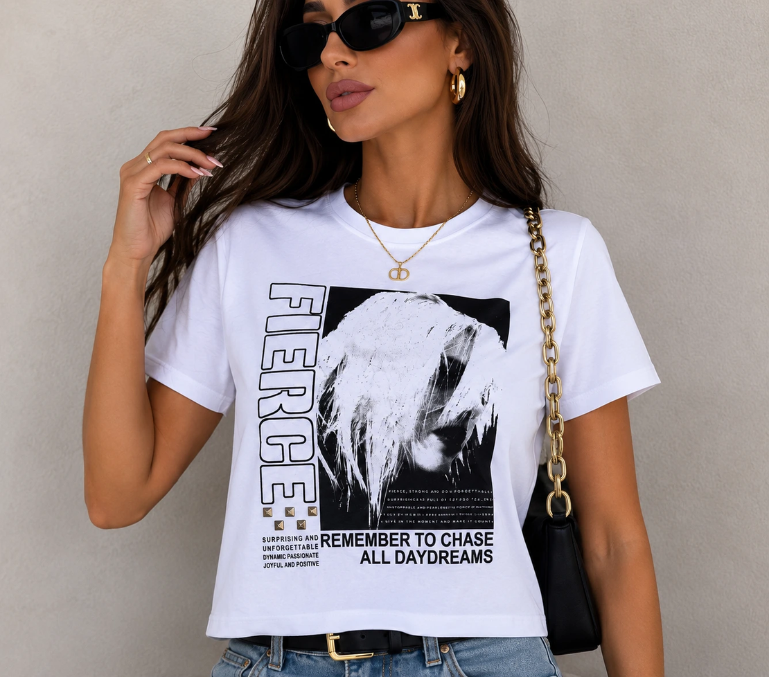 ONLY тениска Fierce • S