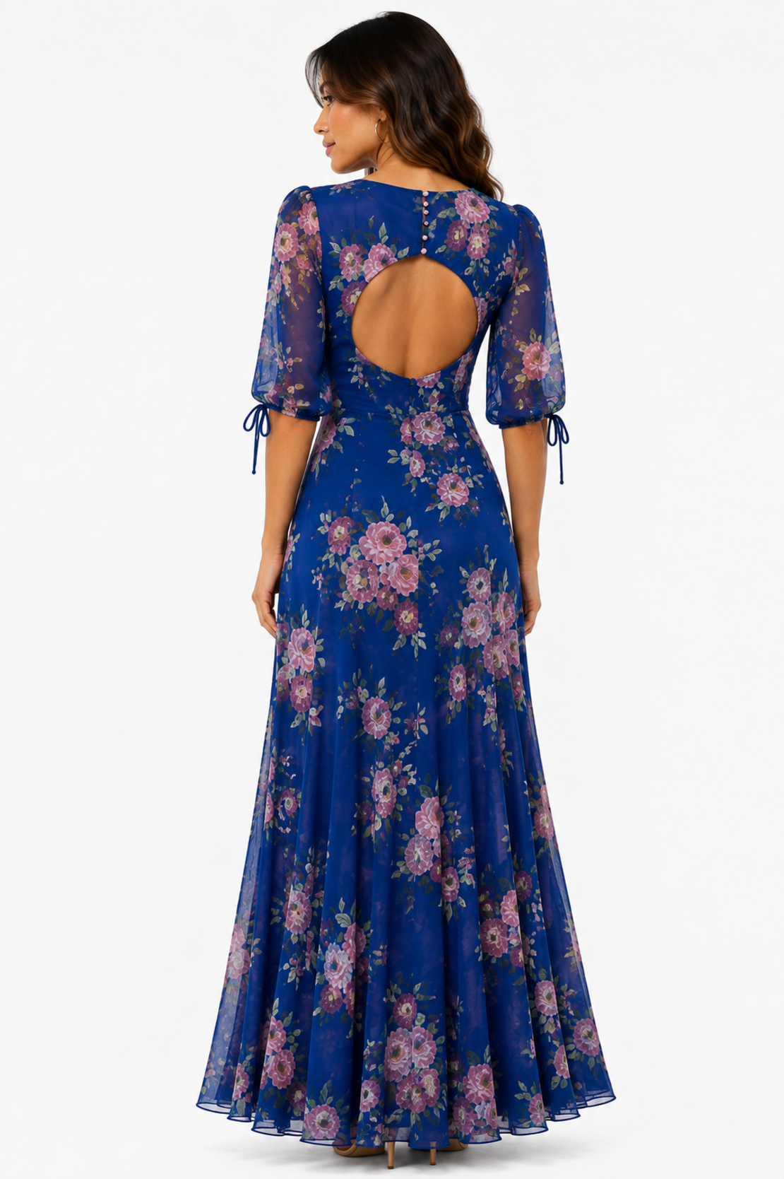 ASOS DESIGN флорална рокля • XS