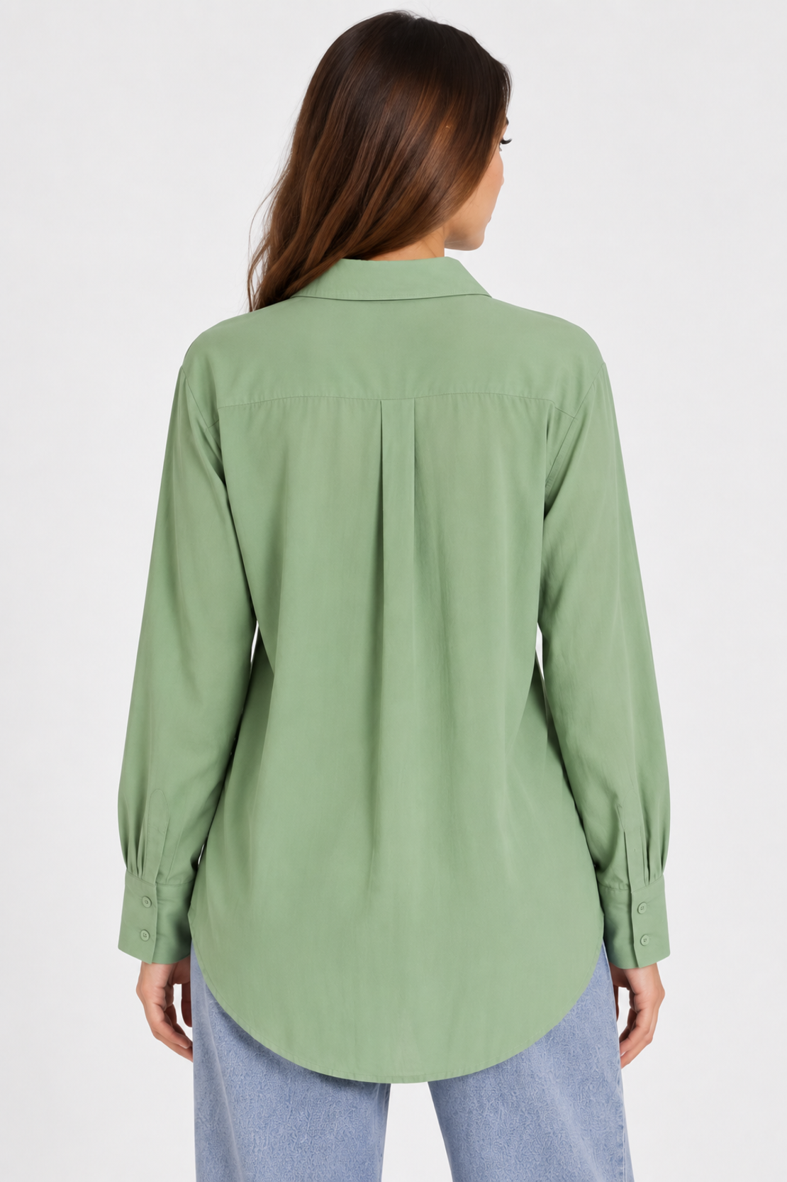 Vero Moda риза Green Bay широк модел • M