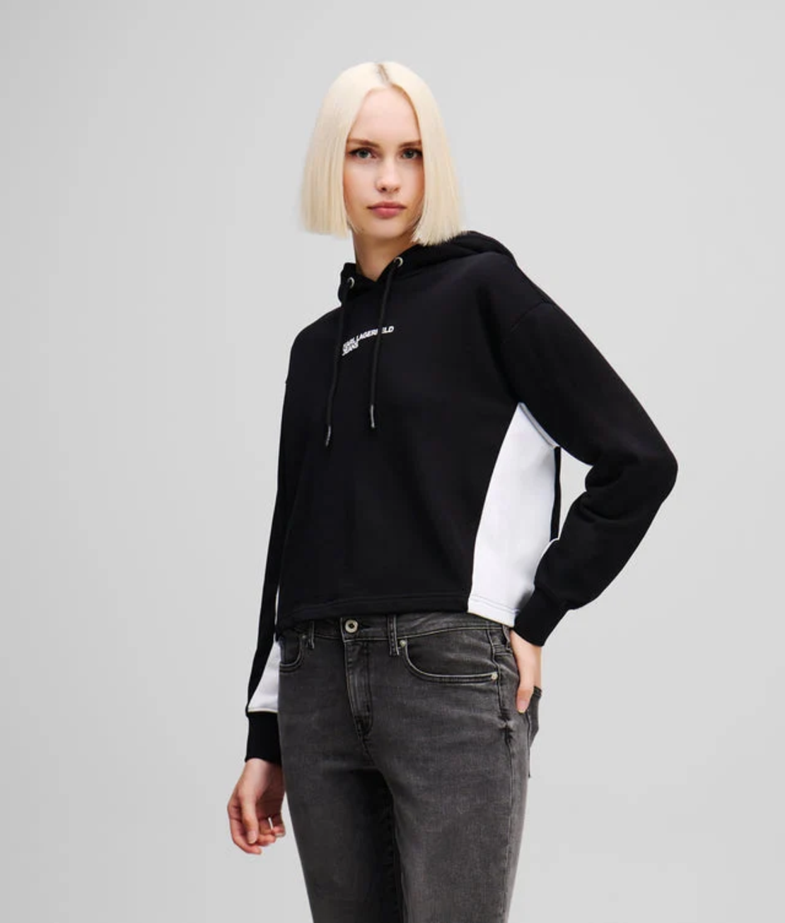 Karl Lagerfeld Jeans oversized суичър • L