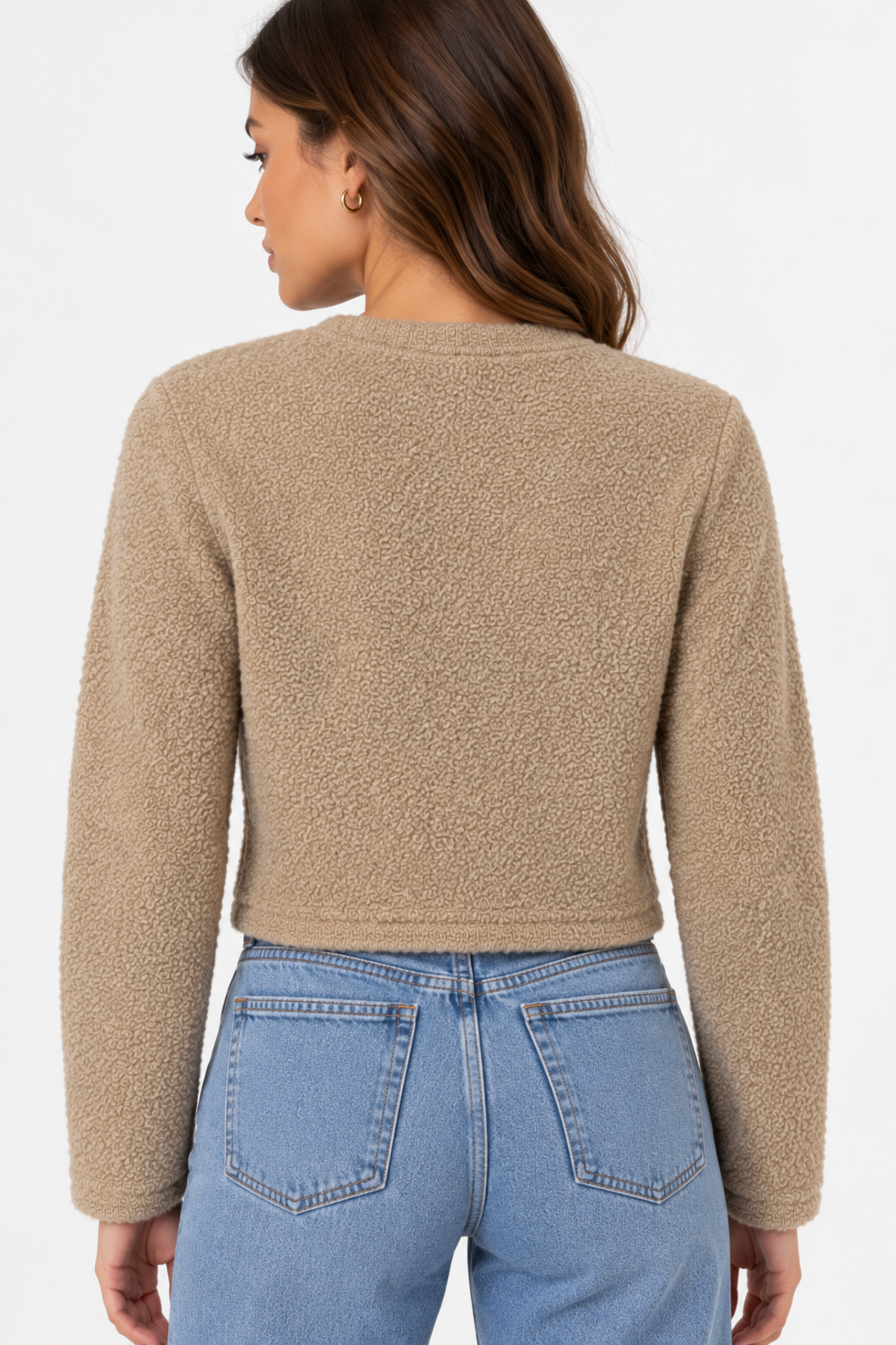 Vero Moda жилетка със златисти копчета • M