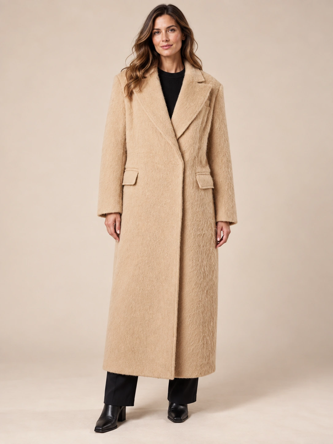 Misspap Oversized  Maxi Coat дълго палто • L/XL