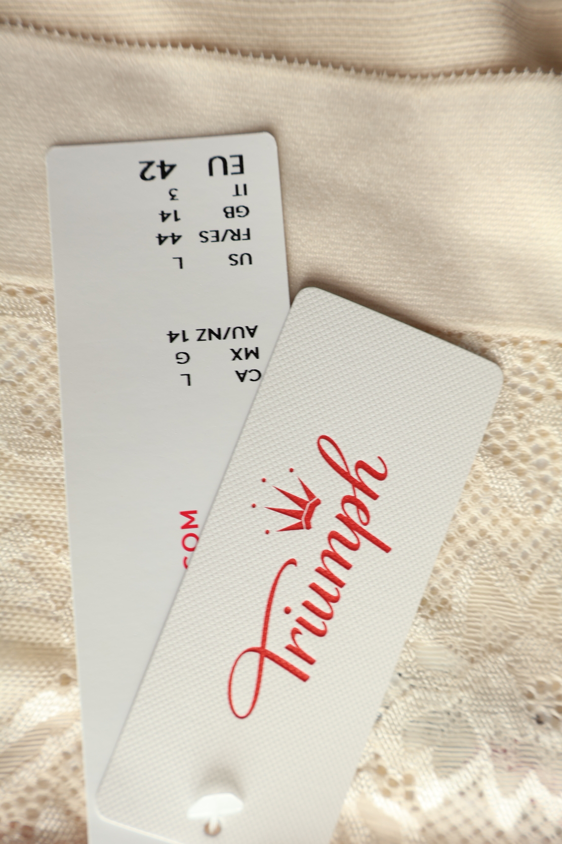 Triumph Lace High Waist Brazilian • EU 42