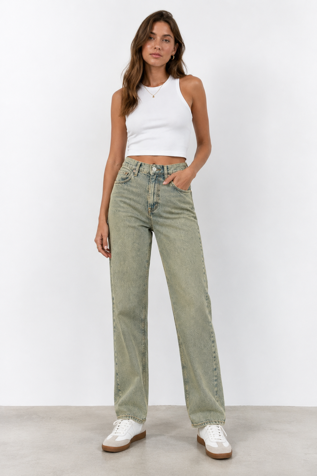 Pieces Ria High Waist дънки • S