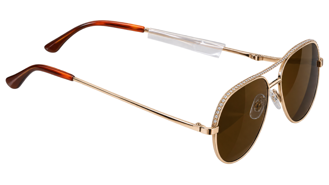 A.J. Morgan Dorado Metal Aviator слънчеви очила • Gold/Brown