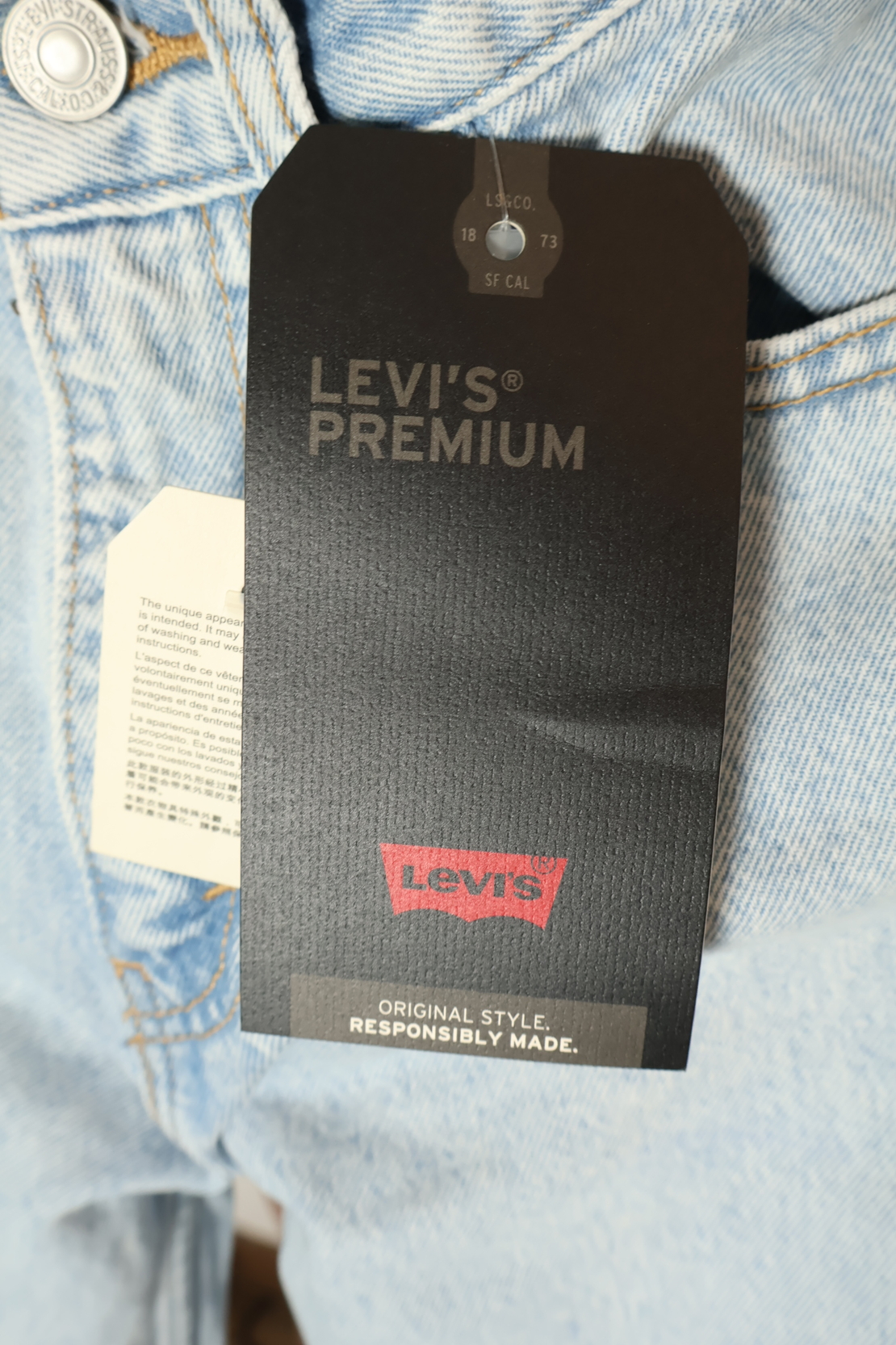 Levi’s Premium 80s Mom Jeans светлосини дамски дънки - W25/30