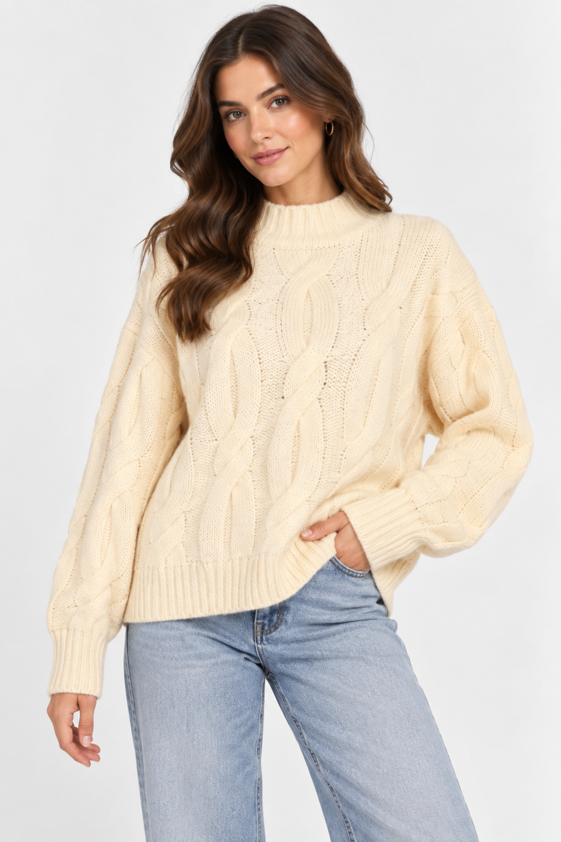 Levi’s Cable пуловер  • S Oversized