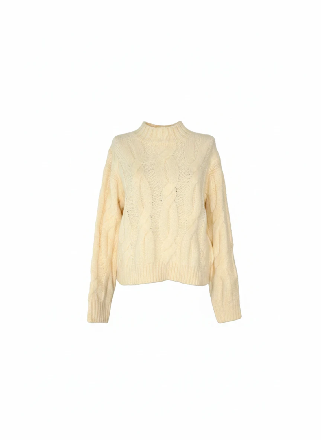 Levi’s Cable Knit Sweater • S Oversized