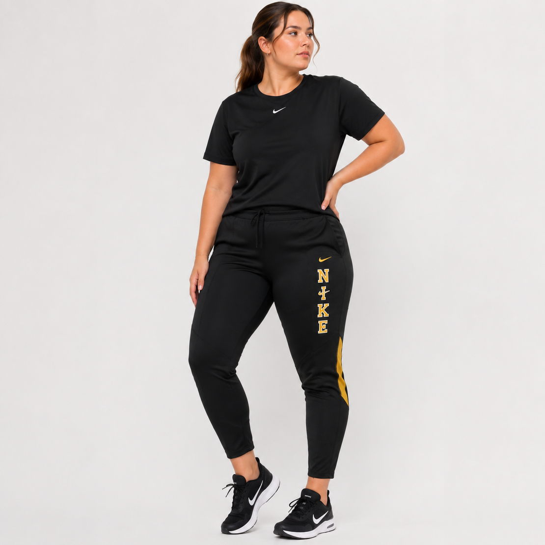 Nike Dri-FIT дамски клин 7/8 • XL