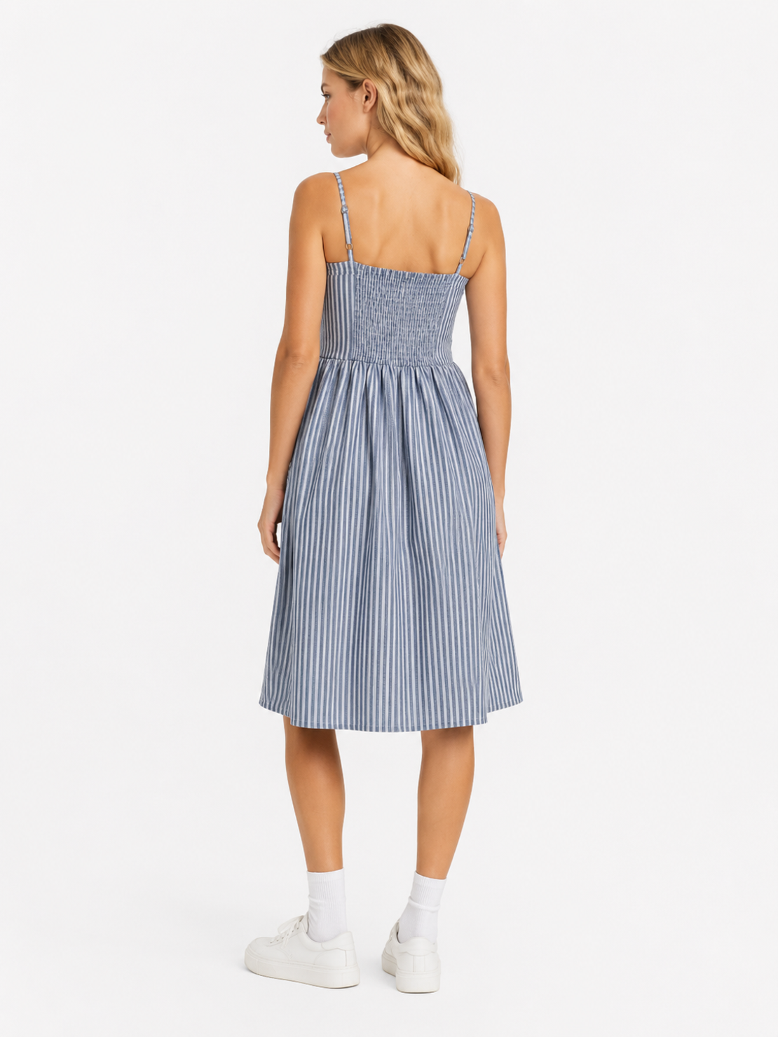Levi’s Striped Denim лятна рокля •  S