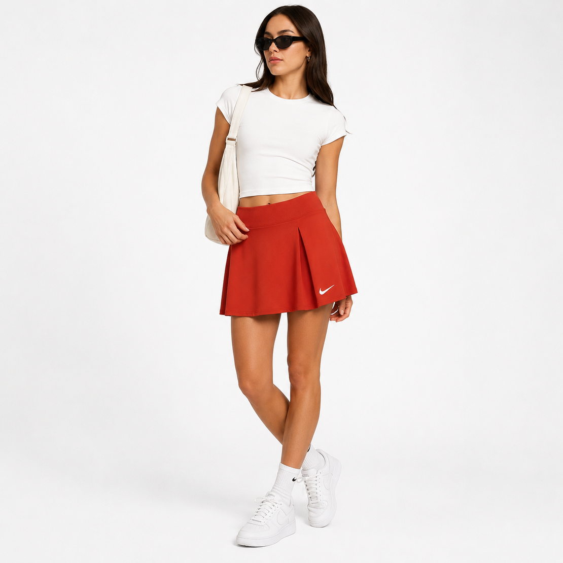 Nike Dri-FIT пола с клин - XS