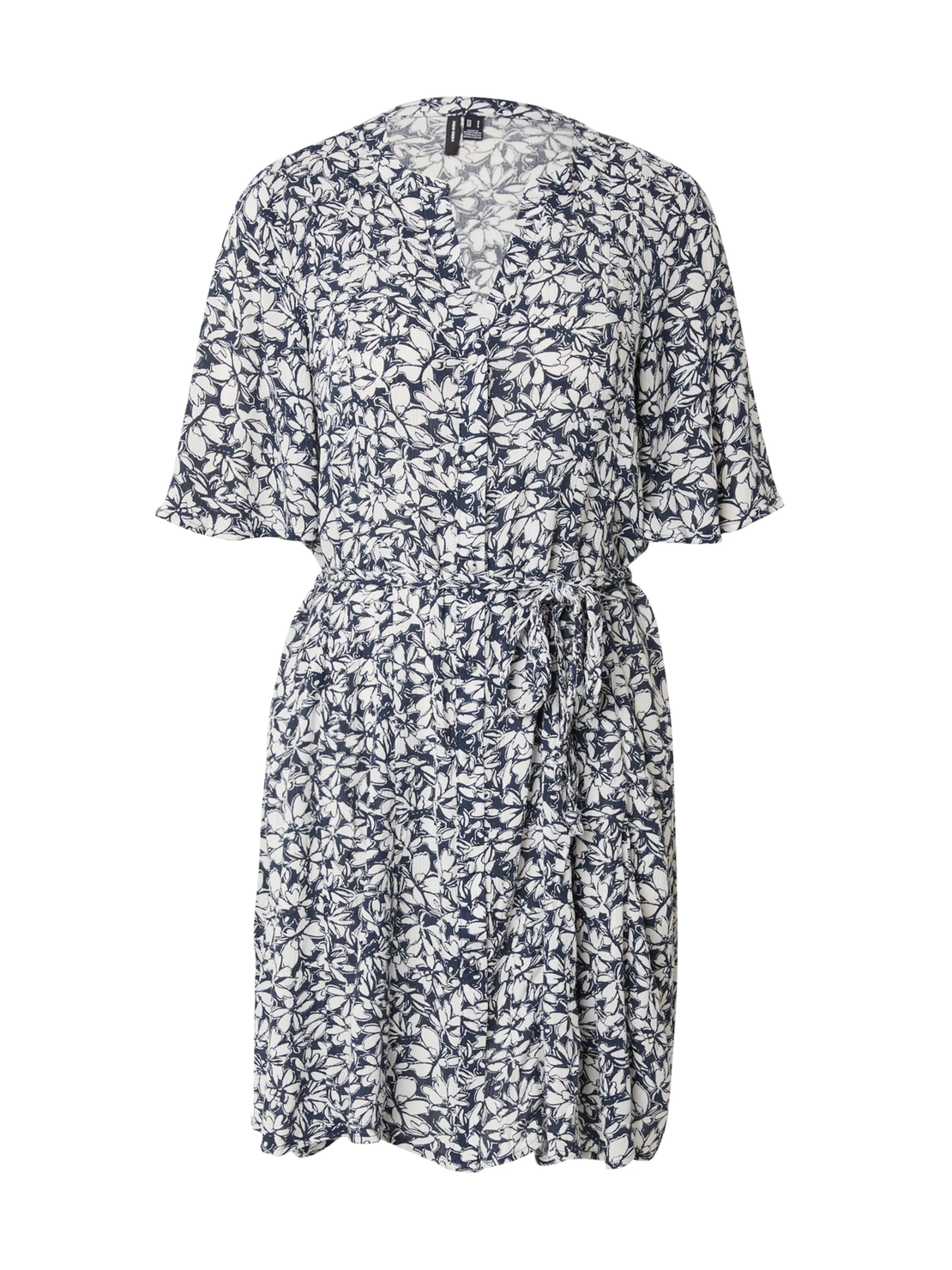 Vero Moda рокля риза с флорален десен • S