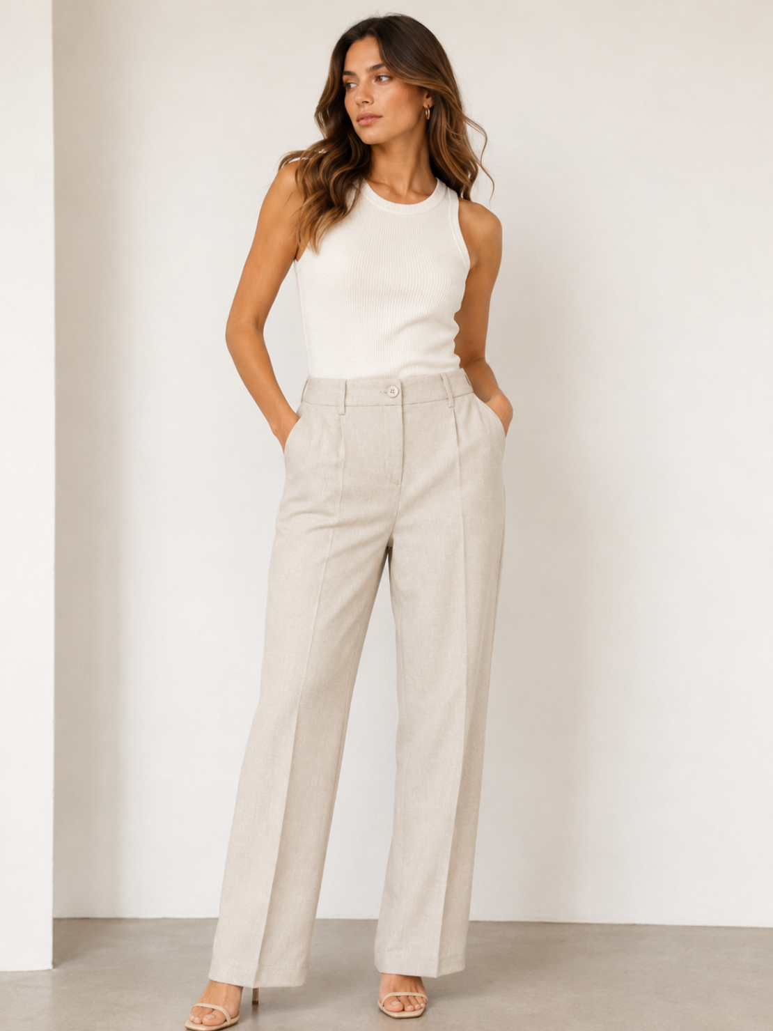 Vero Moda прав панталон • M