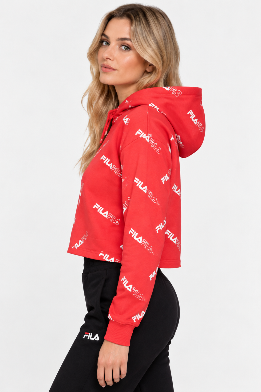 FILA Spera cropped суитшърт • M