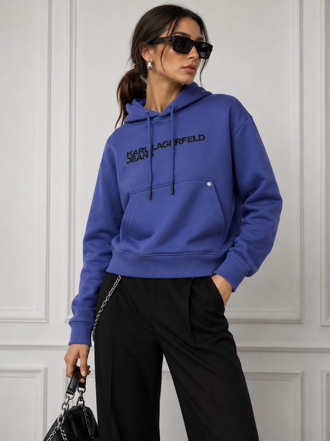 Karl Lagerfeld Jeans суичър • M