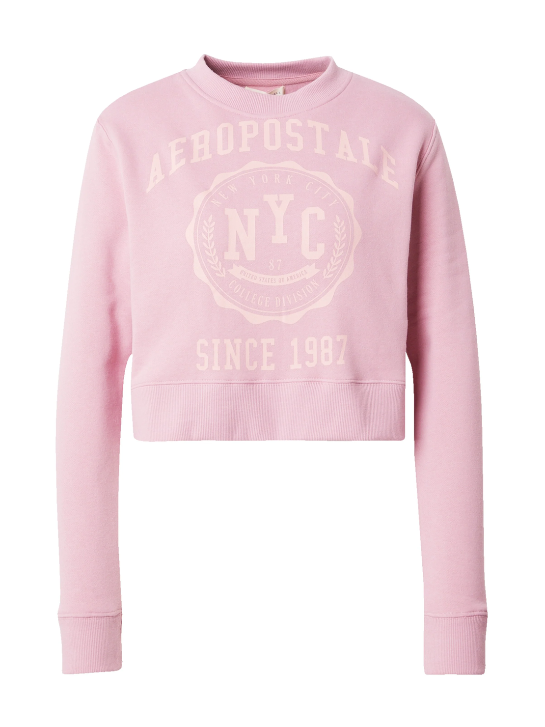 AÉROPOSTALE Cropped суичър • S