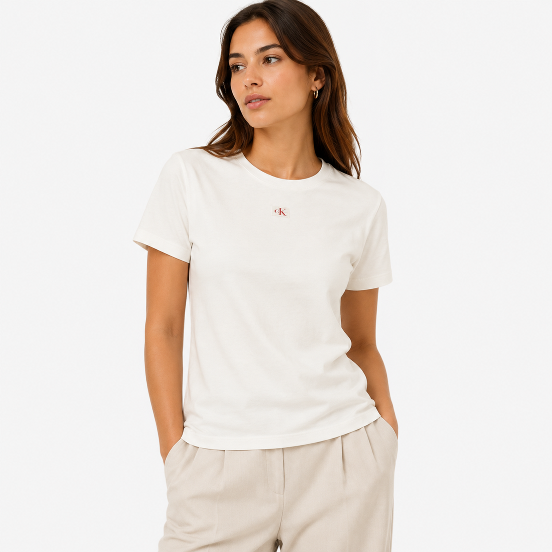 CALVIN KLEIN дамска тениска с лого  • M