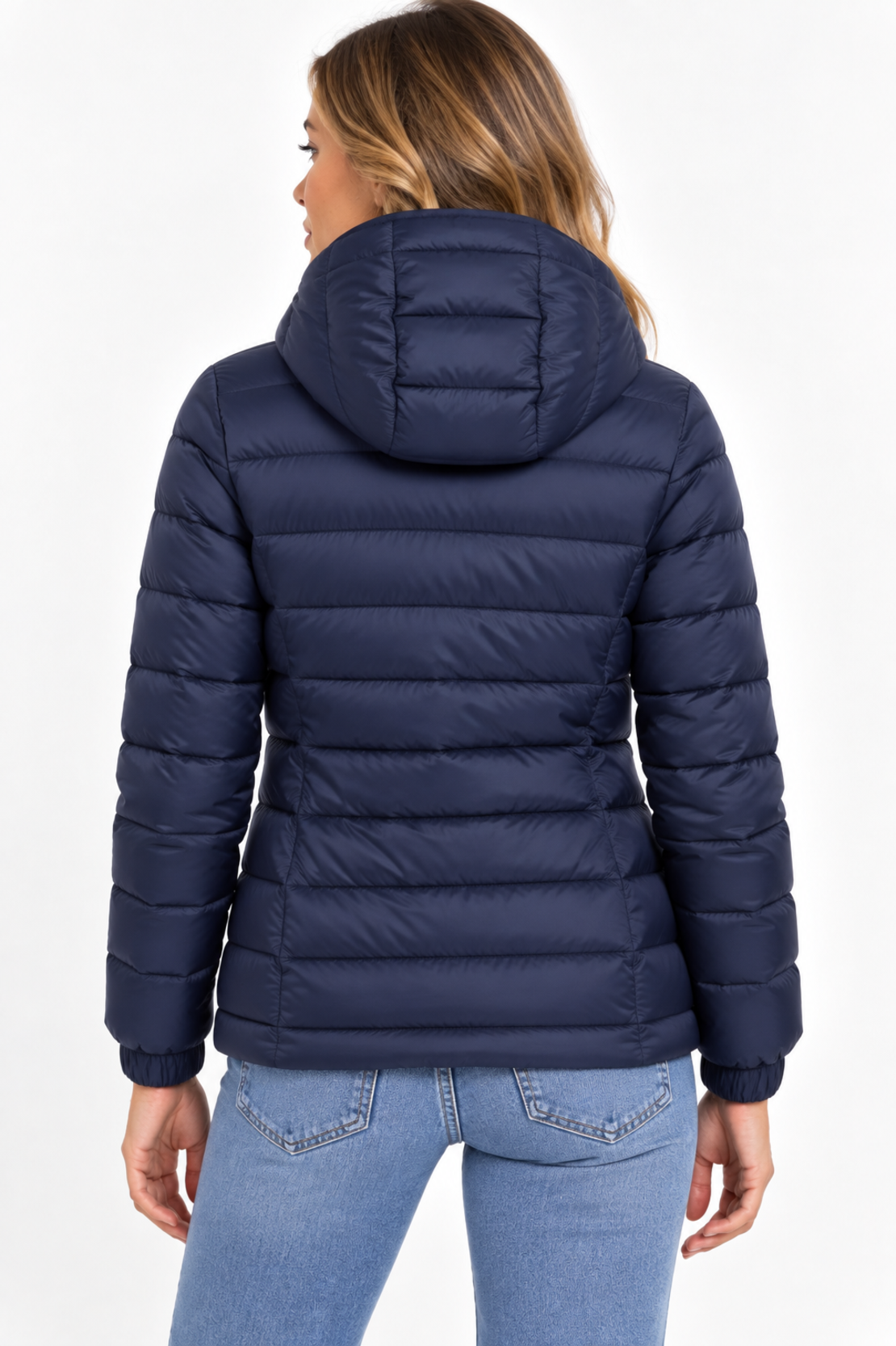 North Sails FLAM дамско ватирано яке с качулка – тъмносиньо • S