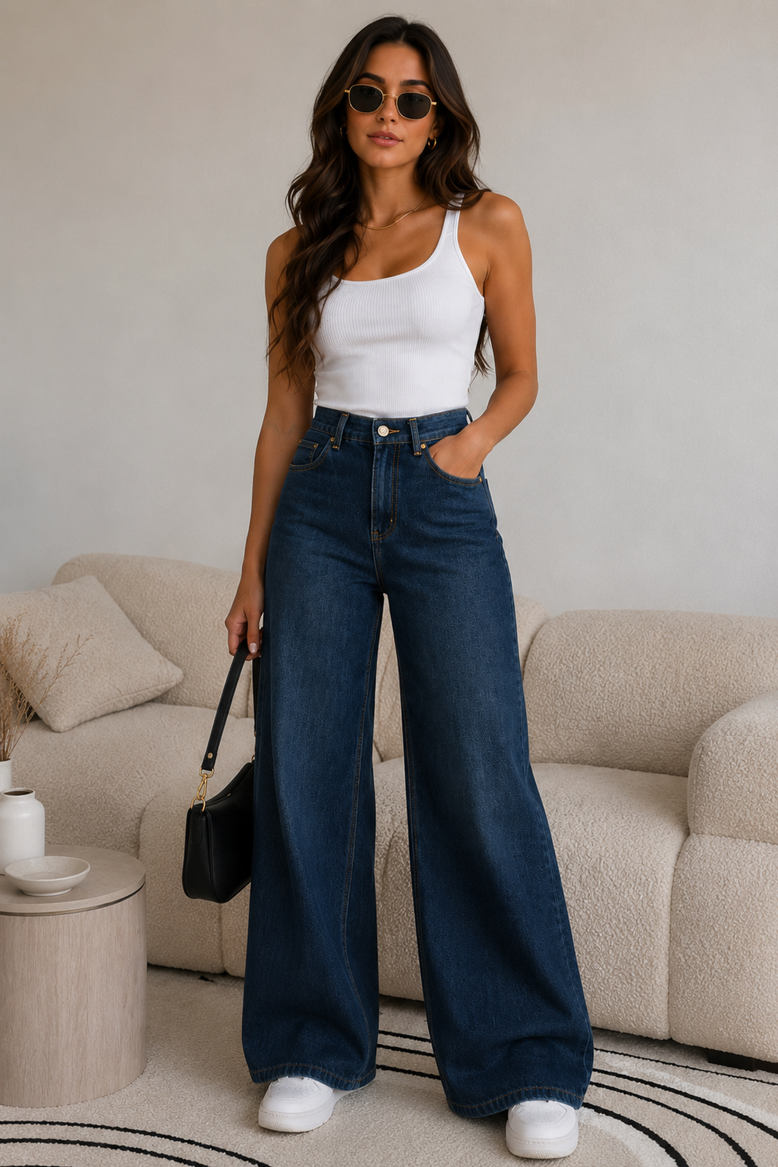 ONLY Широки дънки Ingrid • W29/L34