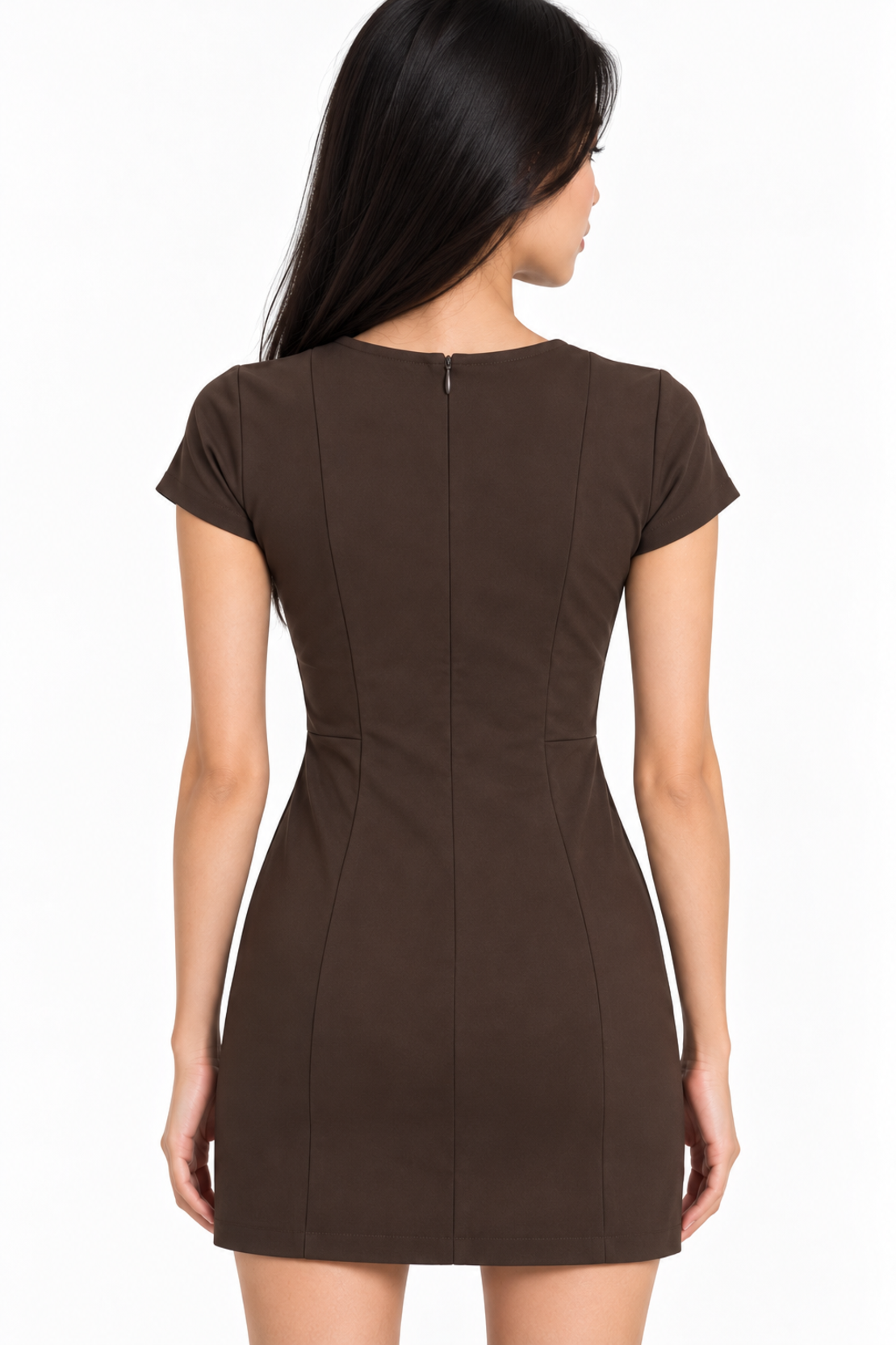 Vero Moda къса рокля Chocolate Torte • M