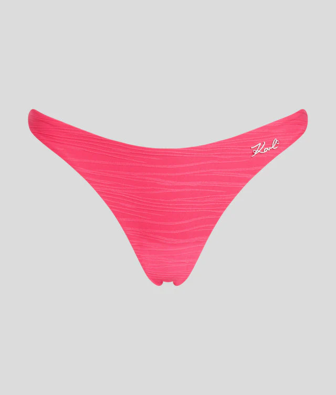 Karl Lagerfeld Rib Cheeky High Leg • L