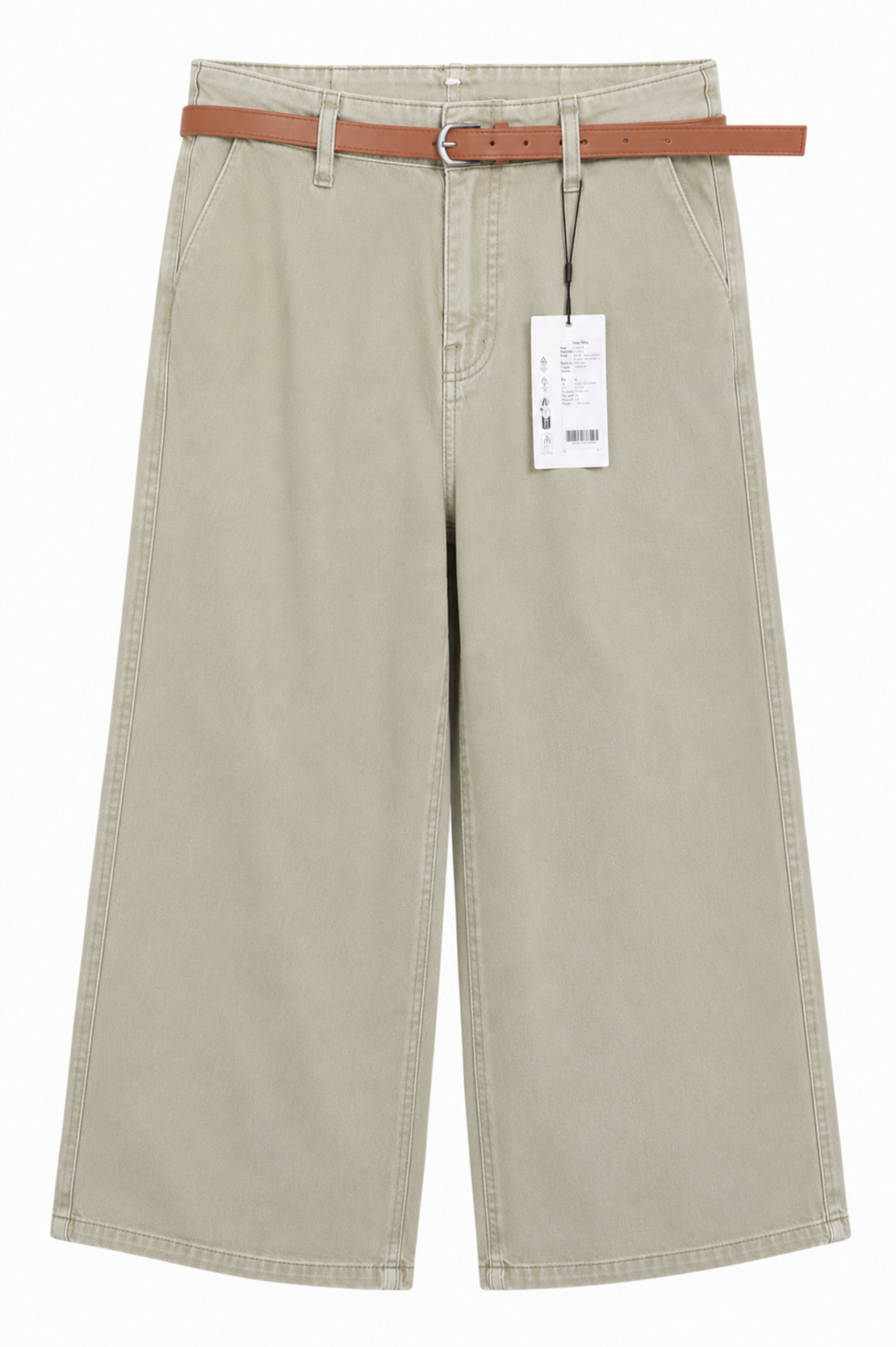Vero Moda Дънки с широк крачол и колан • W28/32