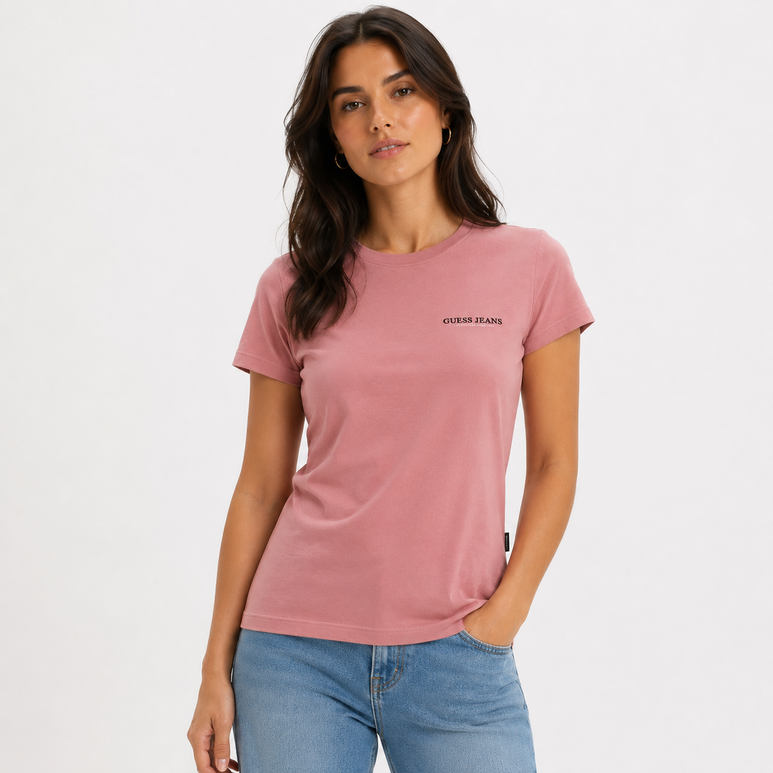 GUESS JEANS дамска тениска • S