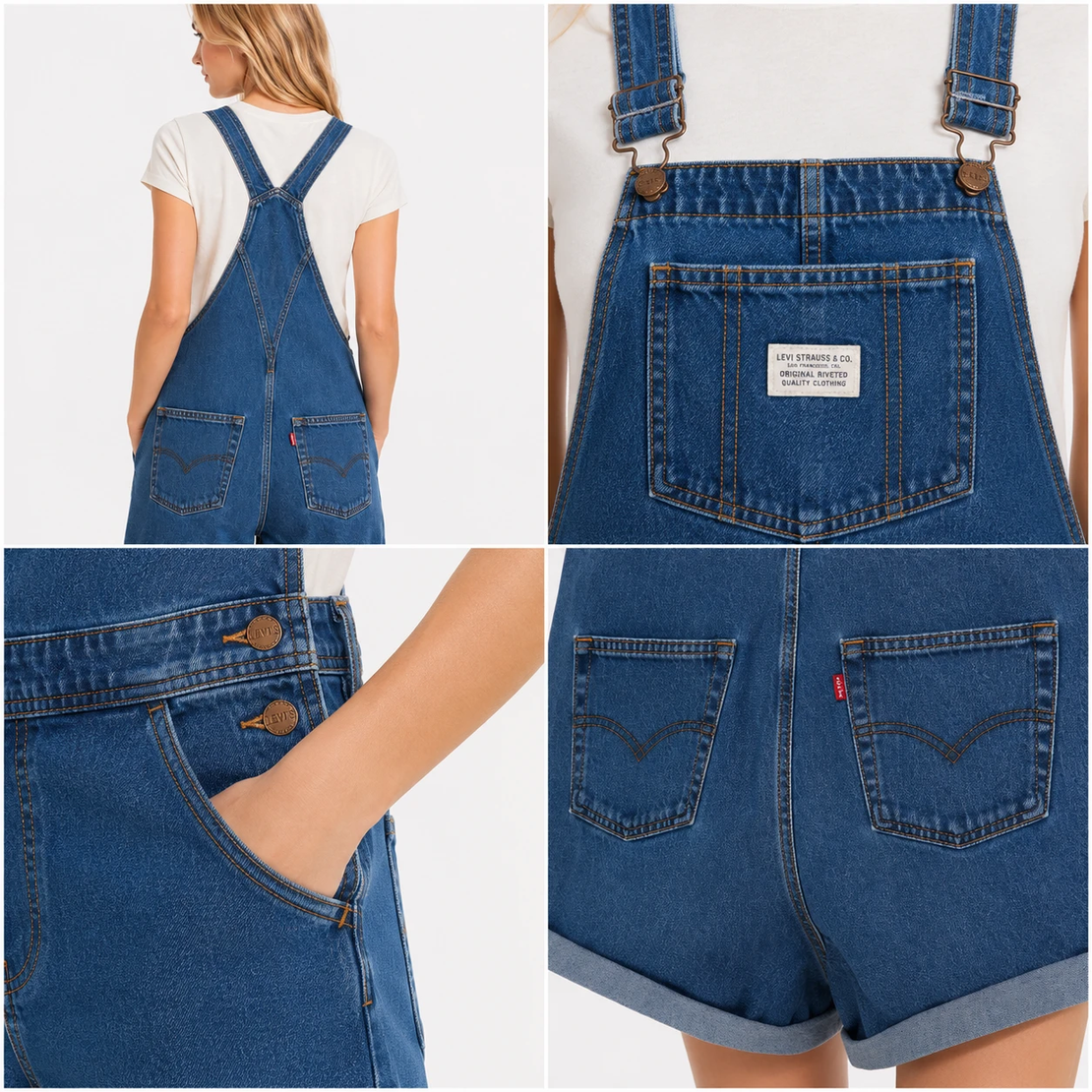 Levi’s Vintage Denim гащеризон • XS