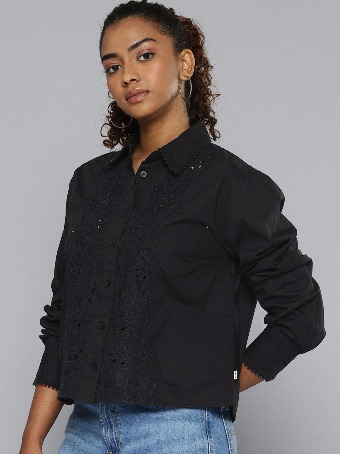Levi’s Winona Shirt Black дамска риза • L