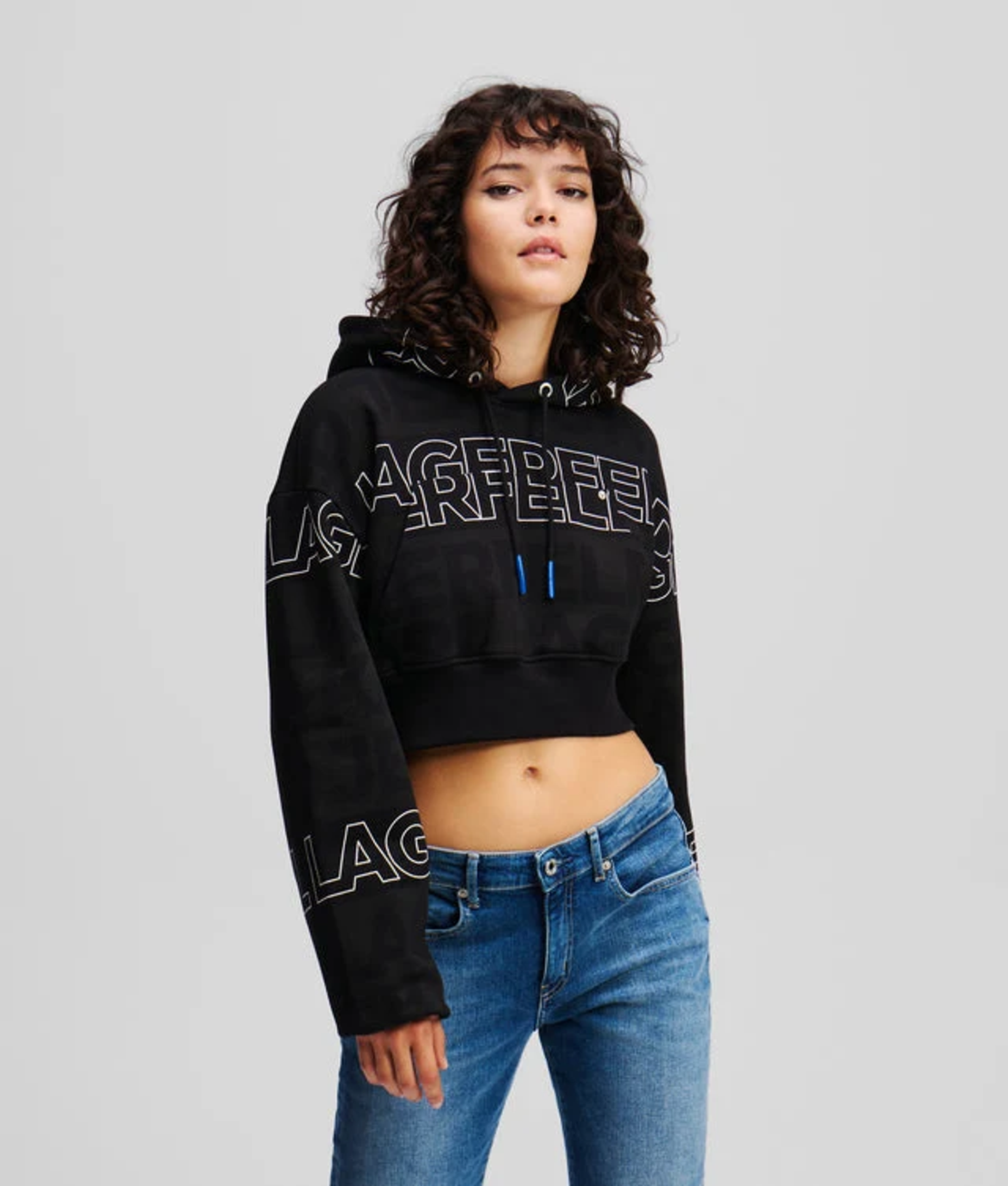 Karl Lagerfeld Jeans Oversized суичър • M