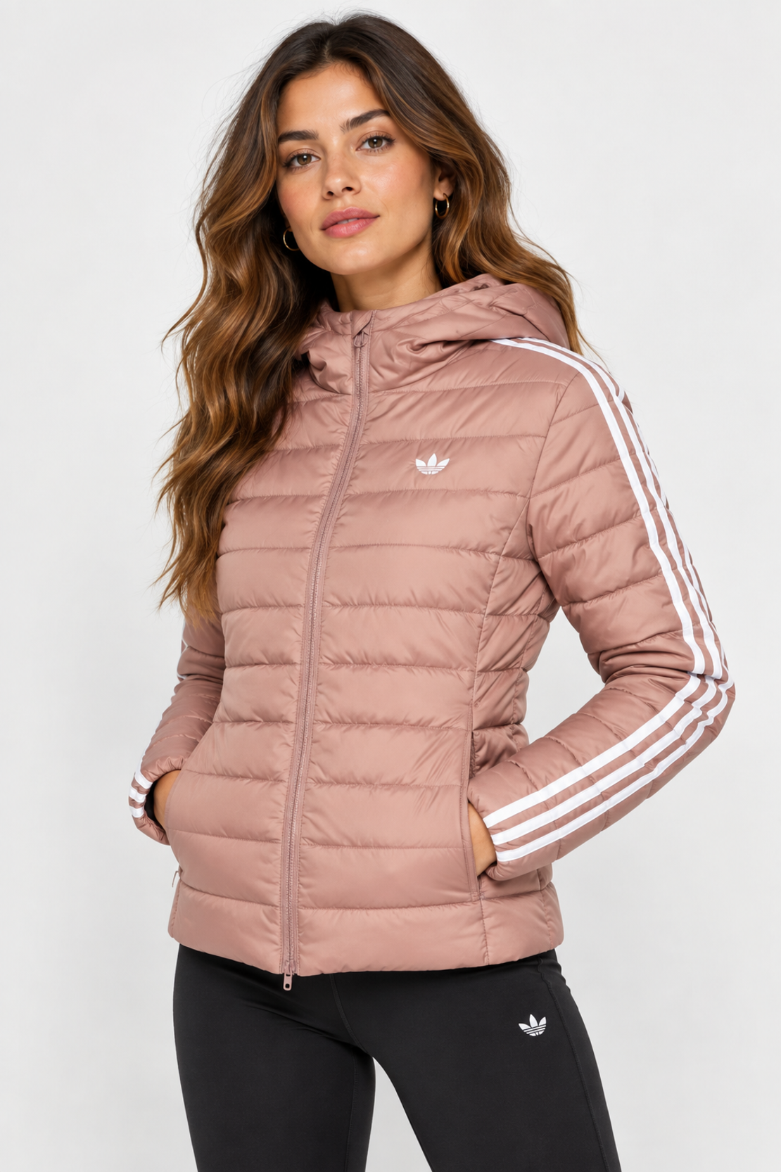Adidas Originals Slim дамско ватирано яке • XS