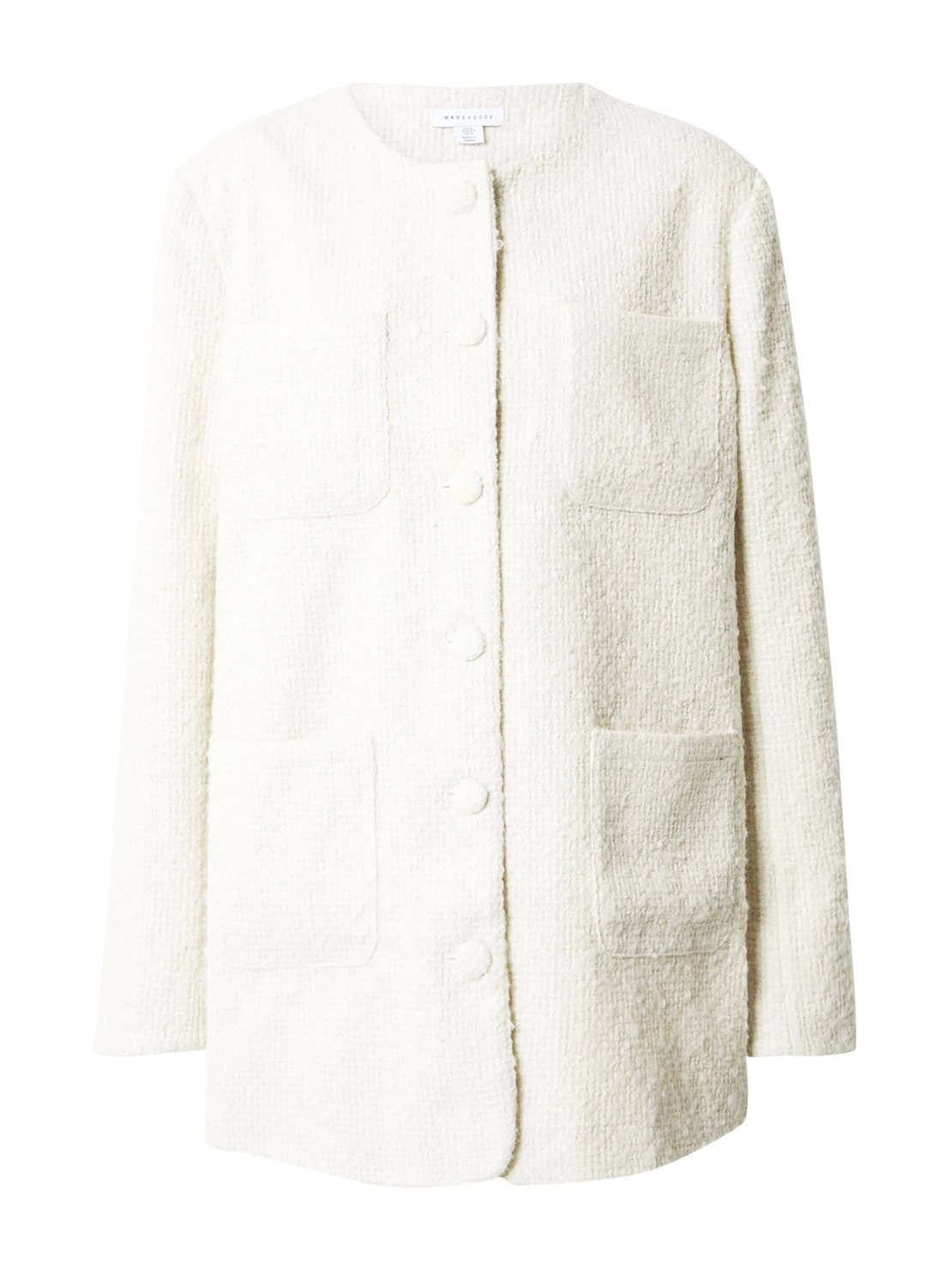 Warehouse Premium Wool Boucle палто • 40