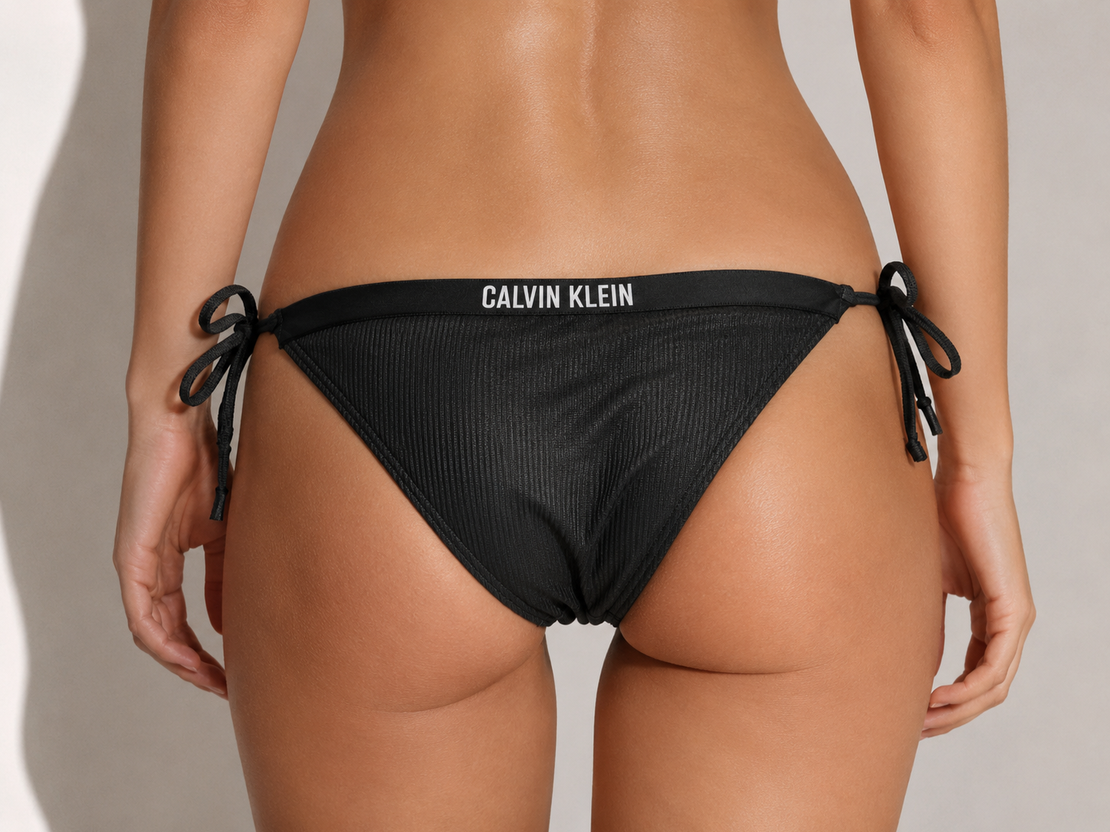 CALVIN KLEIN Черно бански долнище • L