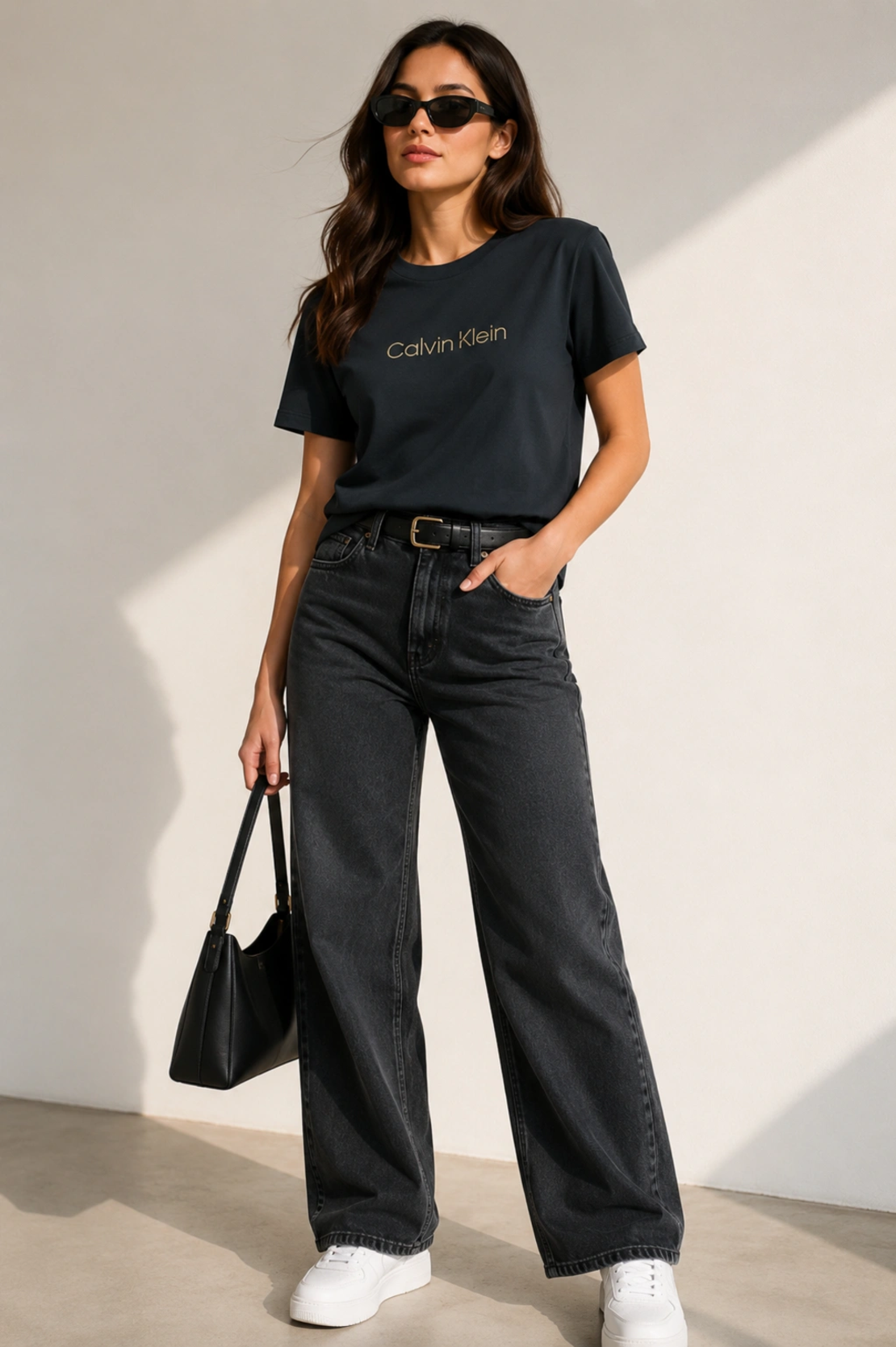 CALVIN KLEIN JEANS дамска тениска • S