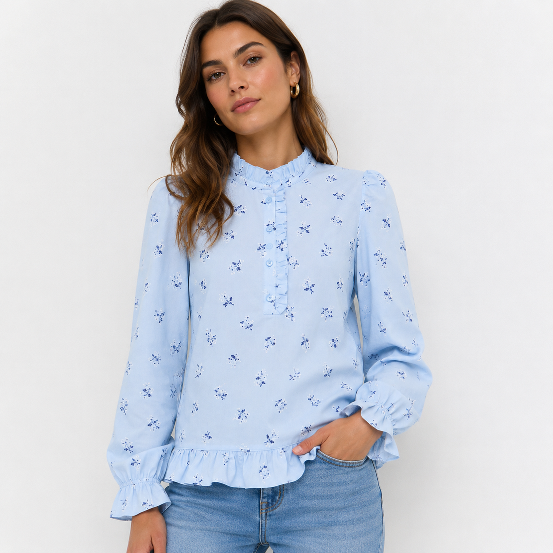 Pieces блуза Nantucket Breeze • L