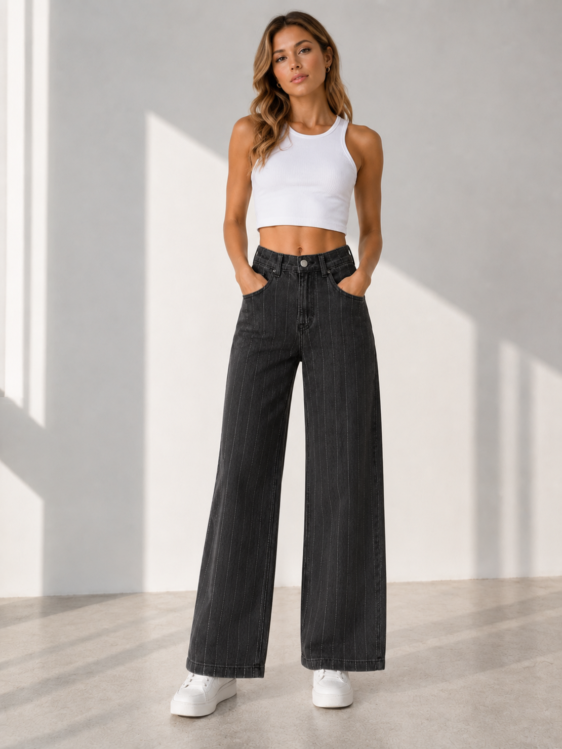 Vero Moda баги дънки • M
