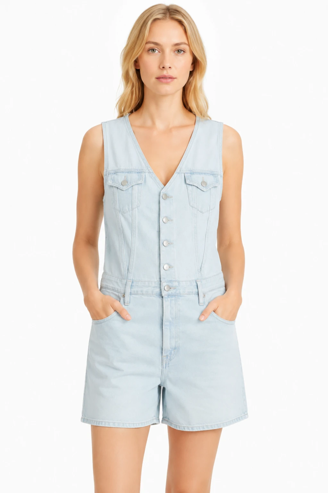 Levi’s гащеризон с къс панталон - S