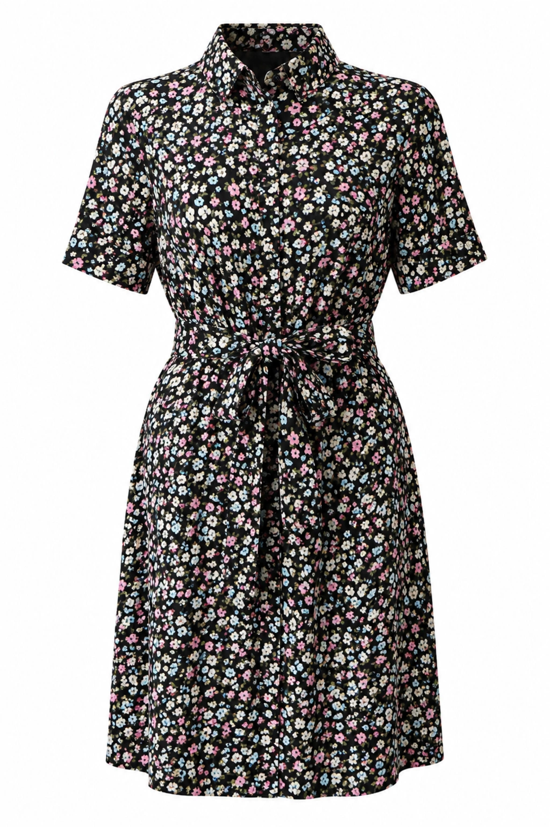 Vero Moda Флорална риза рокля • M