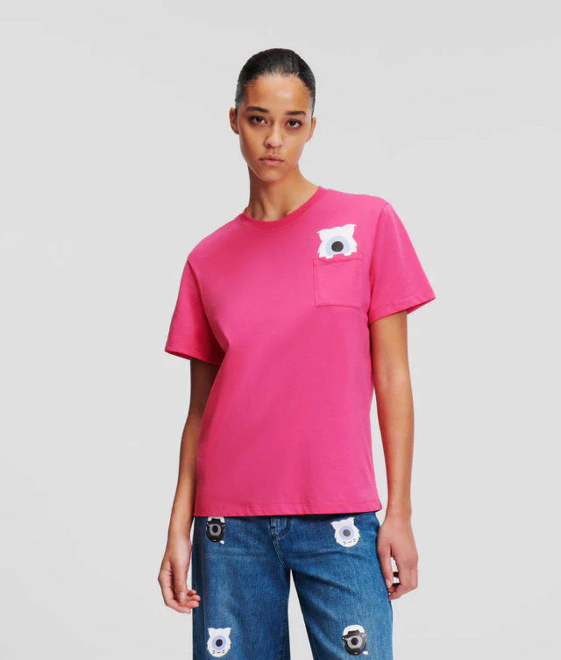 Karl Lagerfeld Jeans KLxDD Pocket T-shirt • S