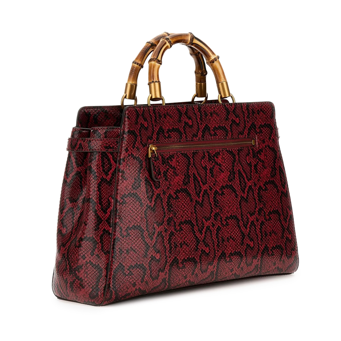 GUESS - SIBEL LARGE 2 COMP SATCHEL - дамска чанта