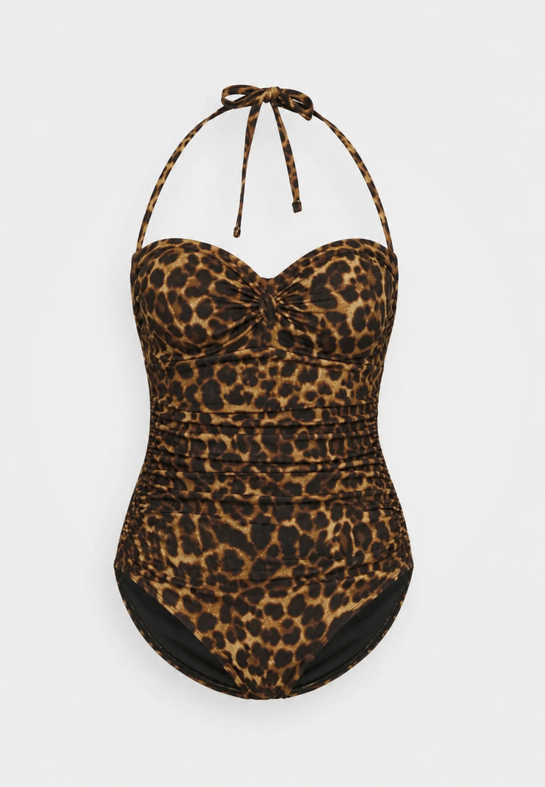 Lauren Ralph Lauren Цял бански Twist Bandeau • 42