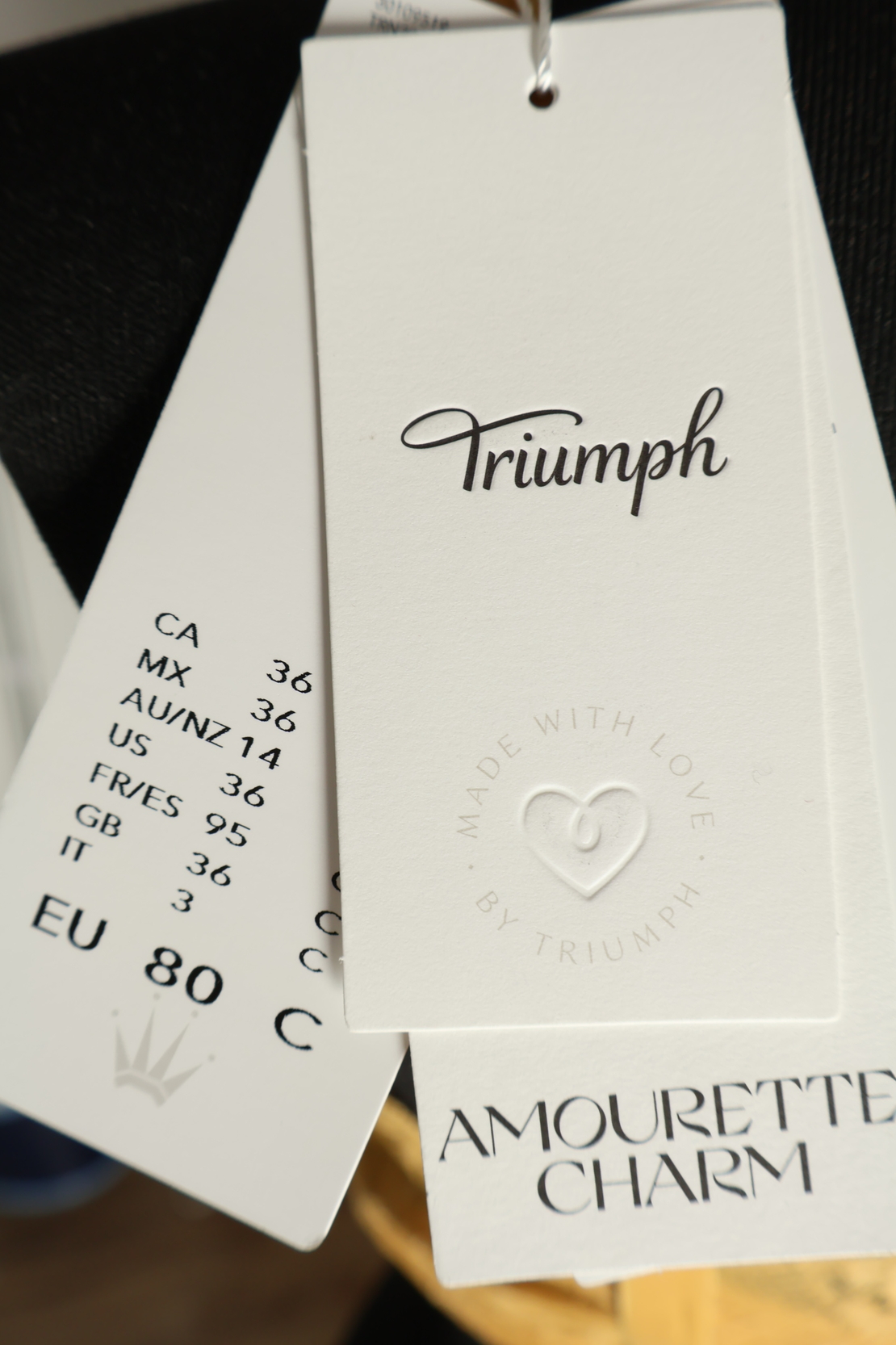 Triumph Amourette Charm • 80C