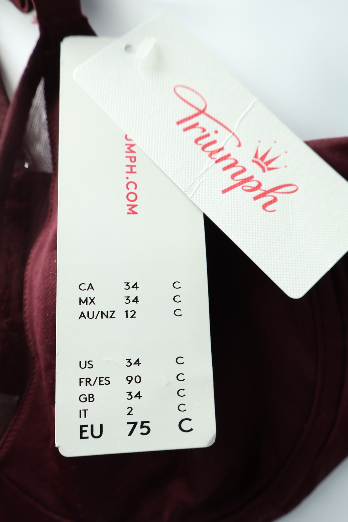 Triumph True Shape Sensation • 75C
