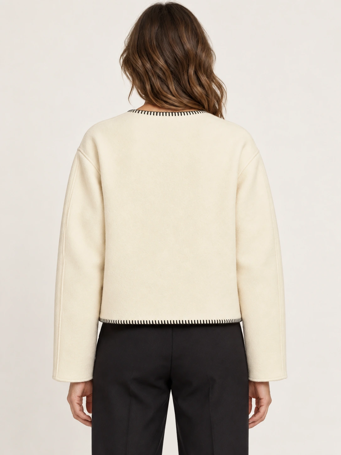 Vero Moda жилетка с контрастен шев • M