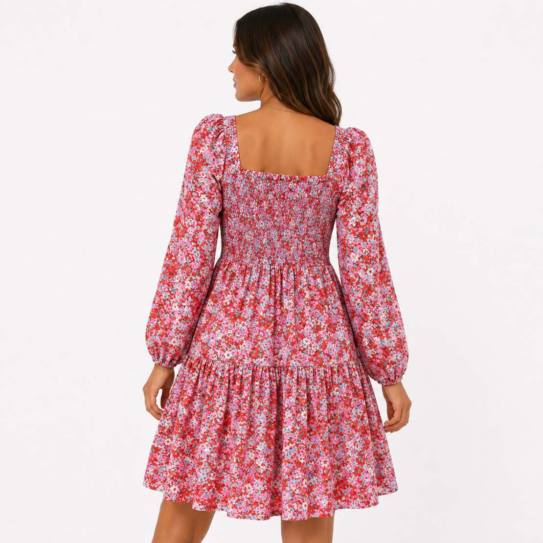 Vero Moda Флорална рокля • M