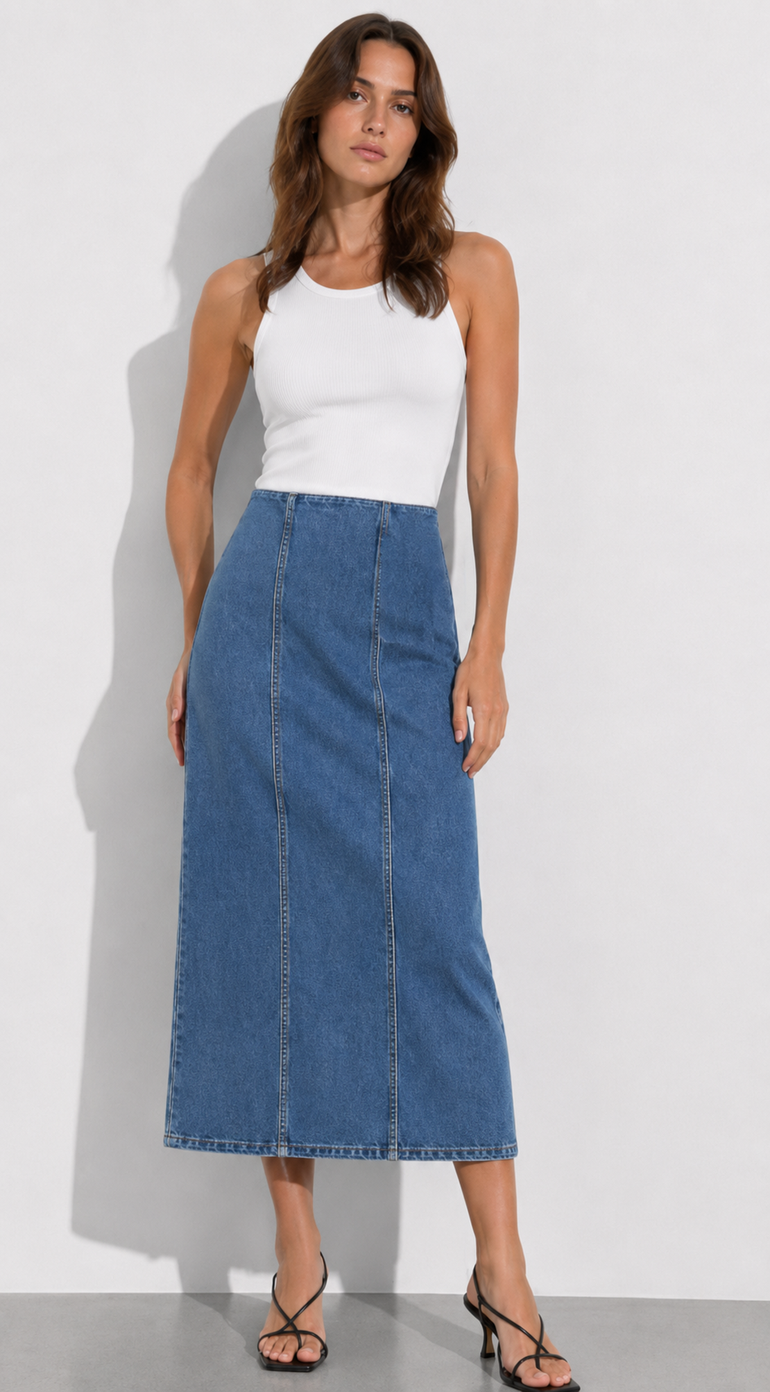 Vero Moda Дънкова пола • M