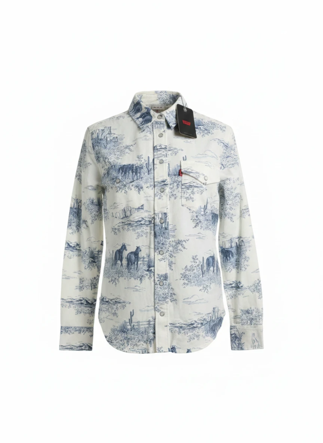Levi’s Western Print Shirt • XS