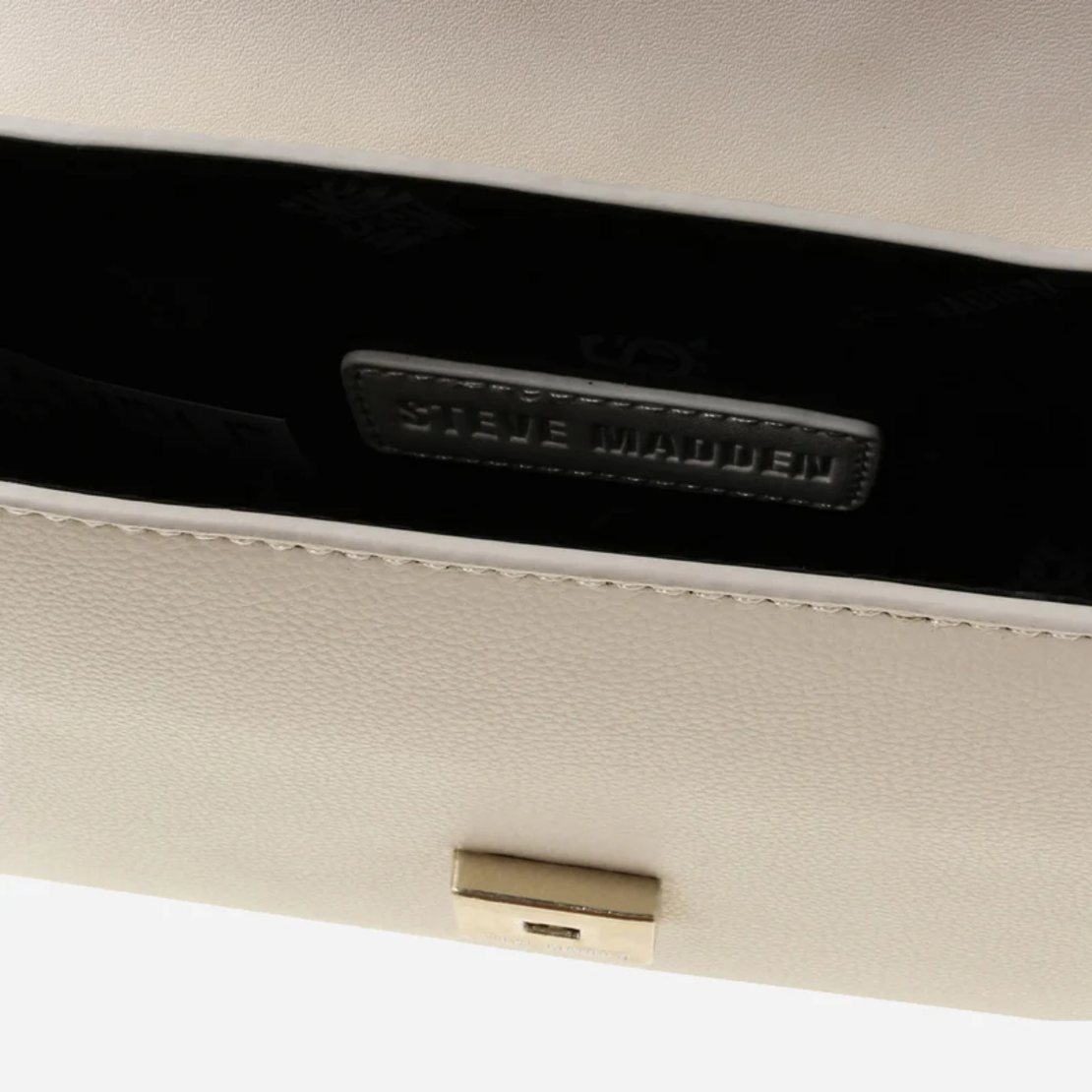 Steve Madden White Shoulder Bag